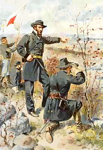 General Sherman at Kenesaw Mountain