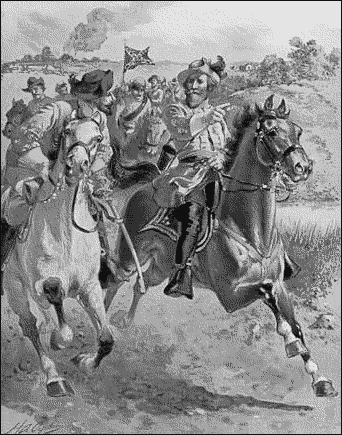 Jeb Stuart rides around McClellen