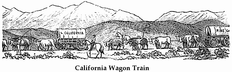 California wagon train