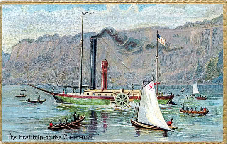 Clermont aka North River Steamboat