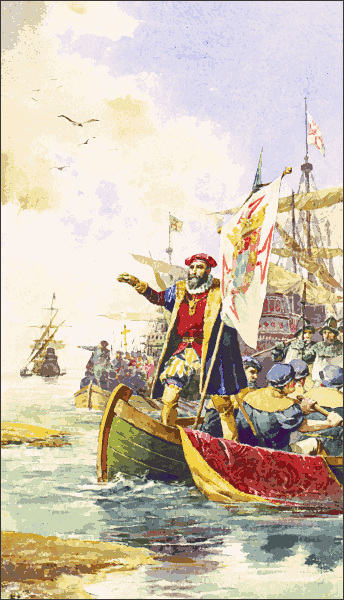 Vasco da Gama landing