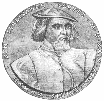 Hernando Cortes coin