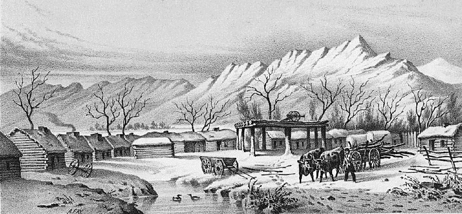 Fort Utah 1850