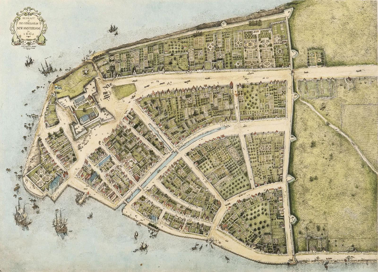 New Amsterdam 1660