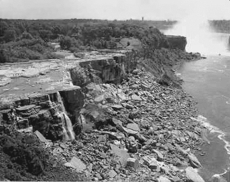 American falls shut off 1969