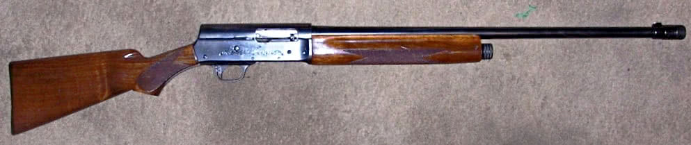 1898 semi auto Browning shotgun