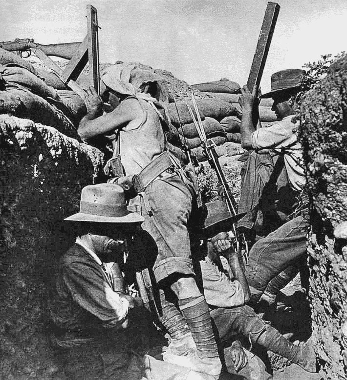 1902 periscope  periscope rifle Gallipoli 1915