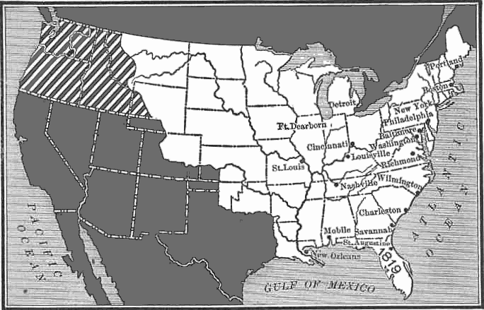 United States after Florida purchase