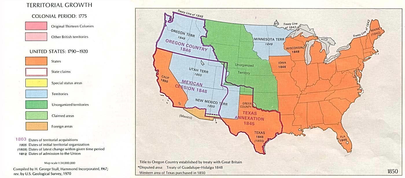US territorial rrowth