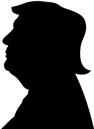 Trump silhouette 2