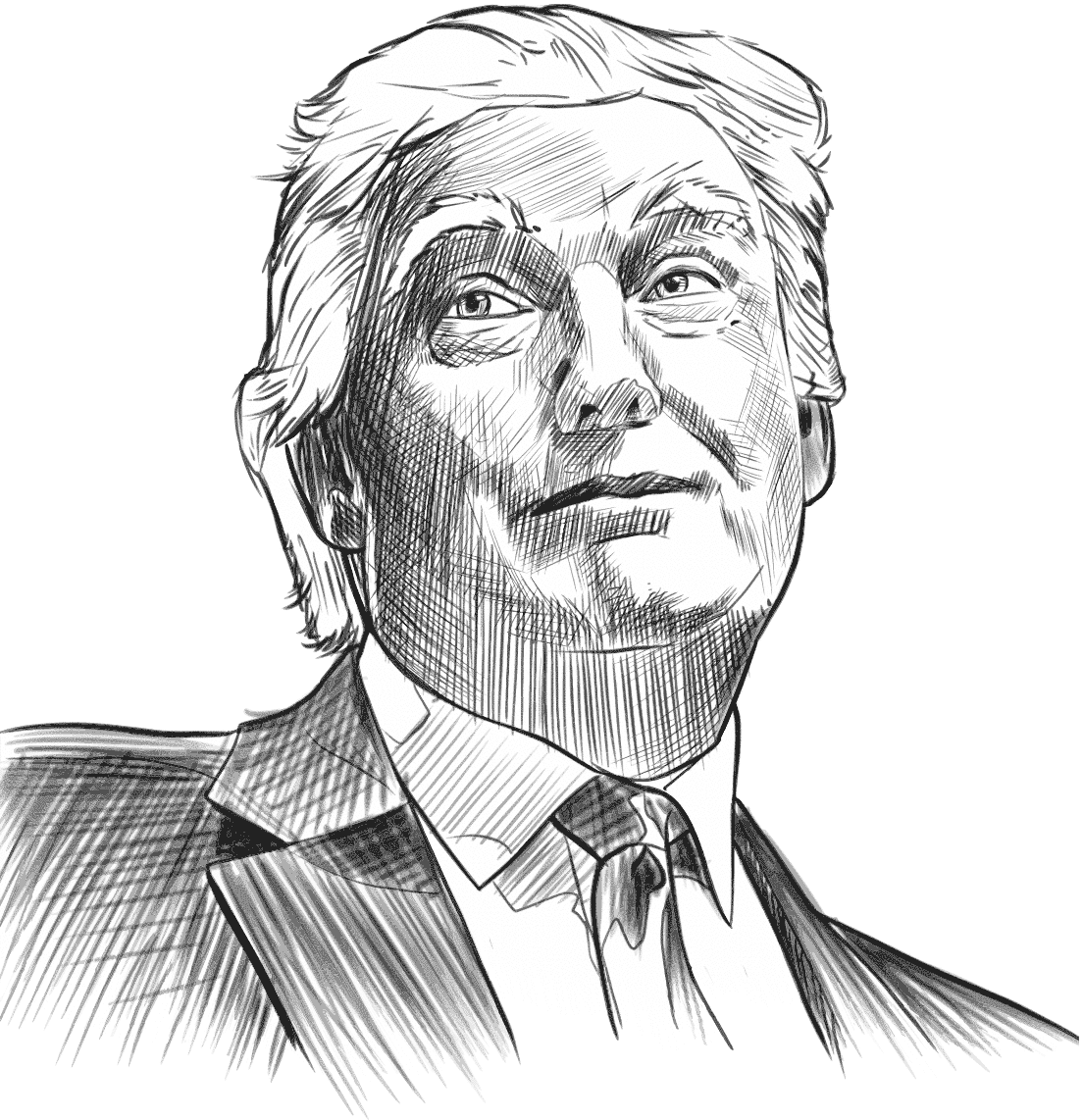 Trump sketch