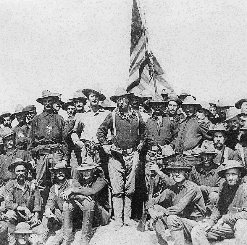 Roosevelt w Rough Riders San Juan Hill 1898