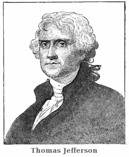 Thomas Jefferson lineart