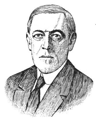 Woodrow Wilson lineart