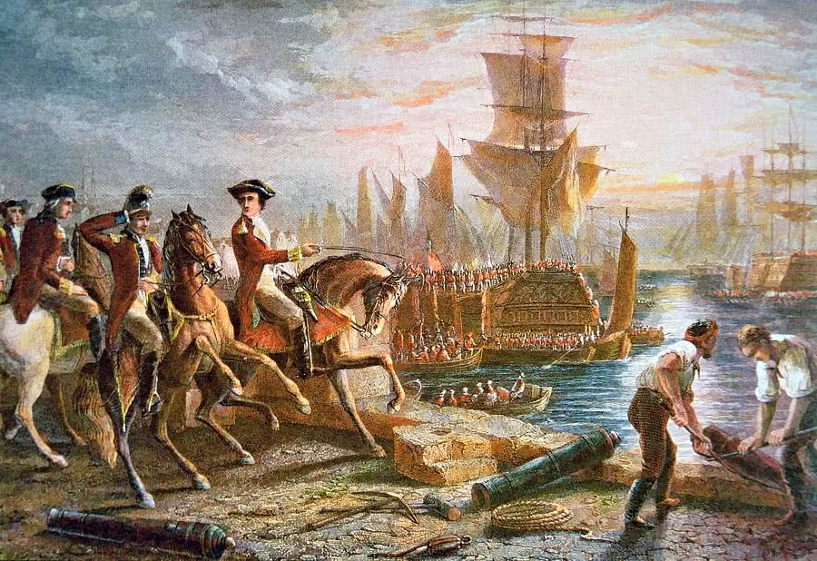 British evacuation of Boston 1776