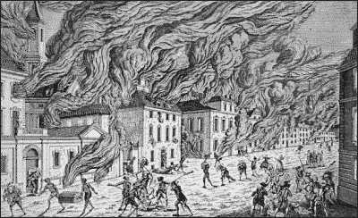 Burning of NY by Americans