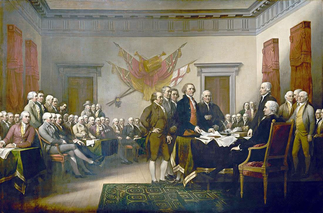 Declaration of Independence  Trumbell