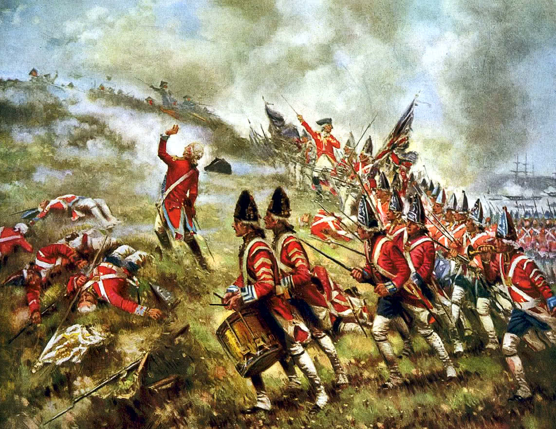 Bunker Hill British charge