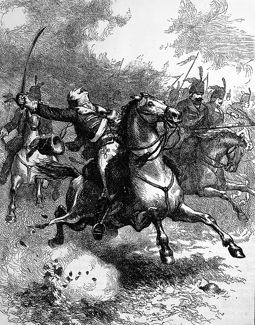 Pulaski charge at Savannah 1779