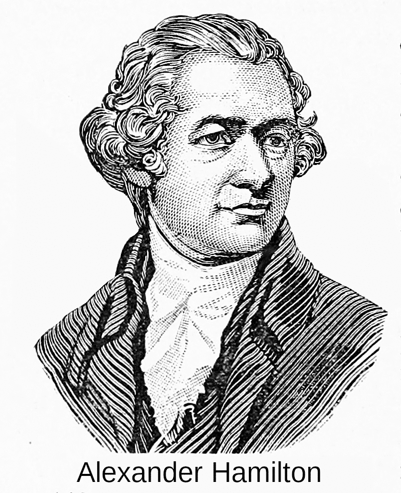 Alexander Hamilton BW