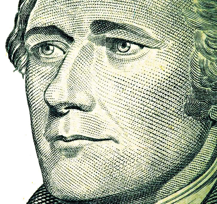 Alexander Hamilton on bill