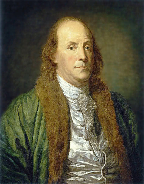 Benjamin Franklin by Jean Baptiste Greuze