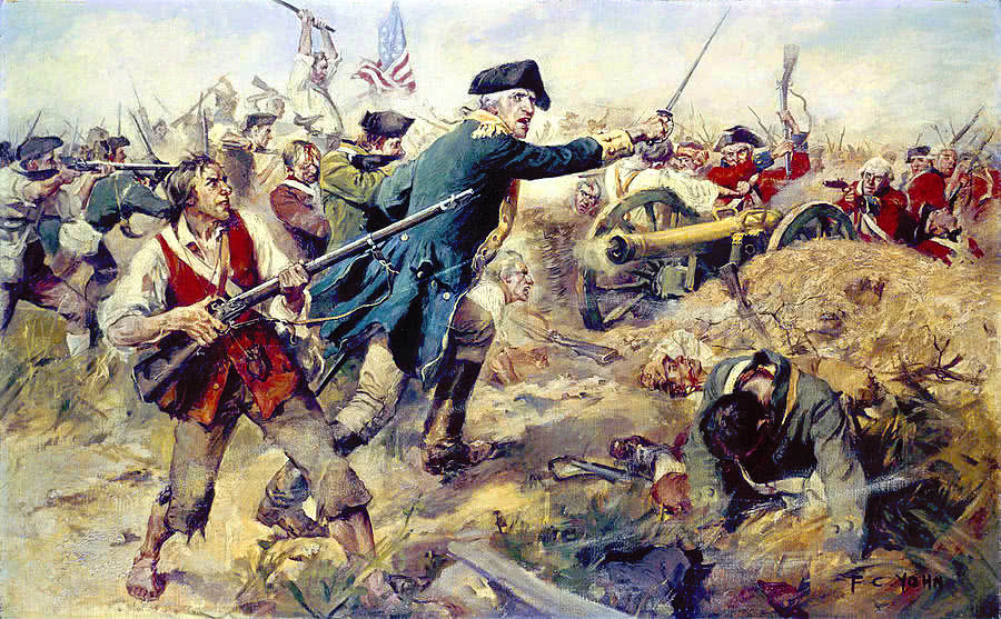 John Stark at battle of Bennington