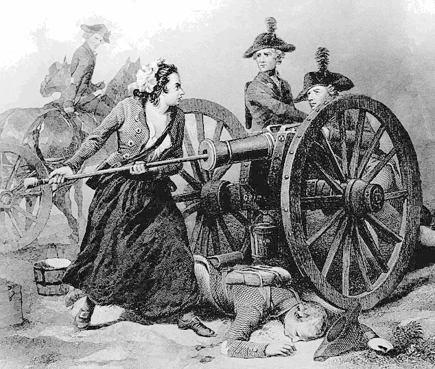 Molly Pitcher engraving