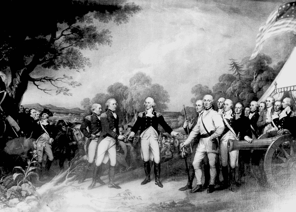 Surrender of Gen Burgoyne at Saratoga