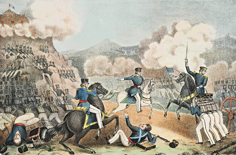 Storming of Palace Hill at the Battle of Monterey