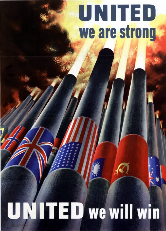 Patriotic World War 2 Poster 3
