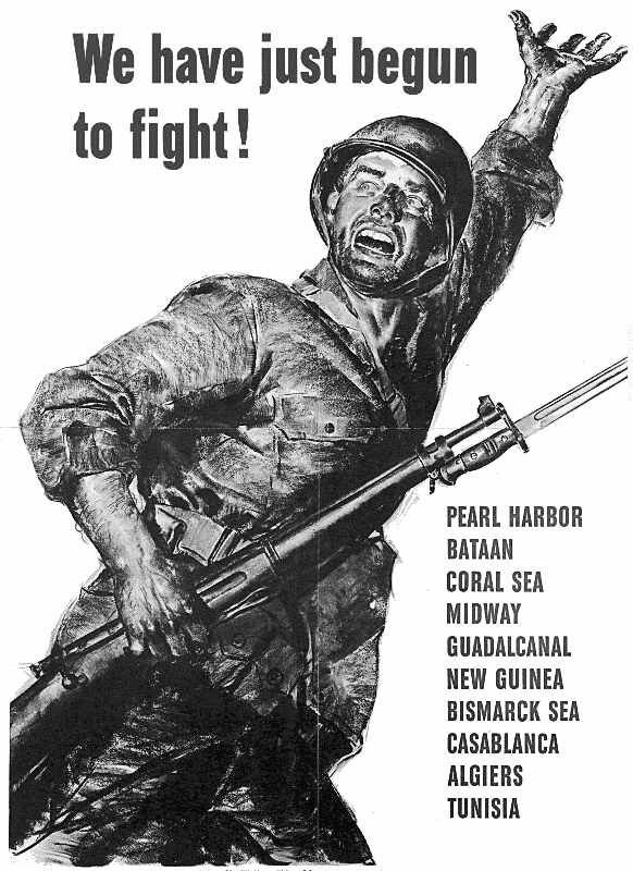 USA Patriotism Poster WWII