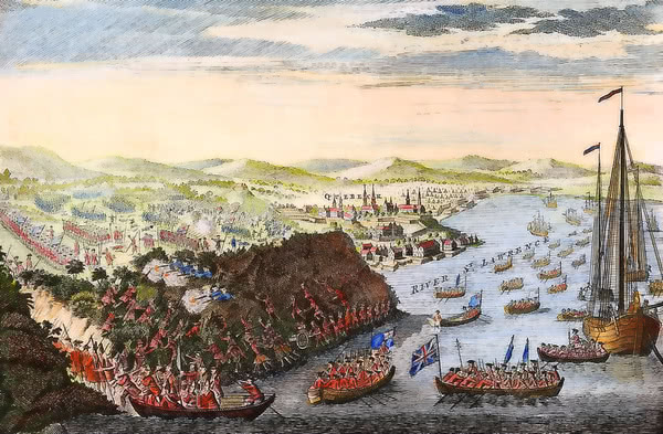 surprise attack on Quebec 1760
