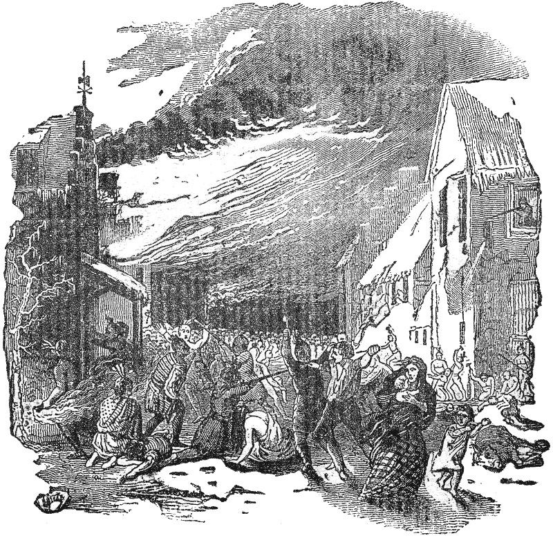 French and Indians attack Schenectady