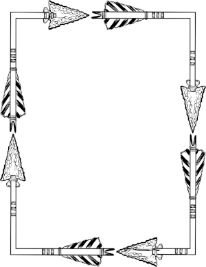Arrows border frame