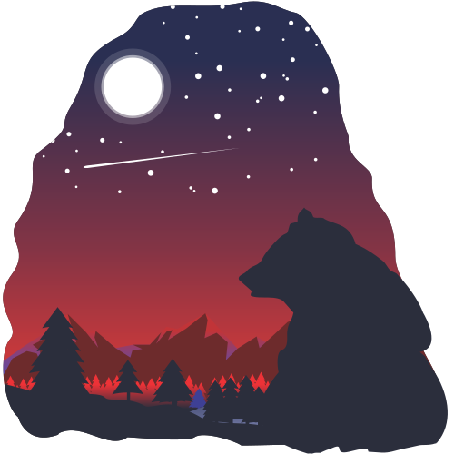 bear-moonlight
