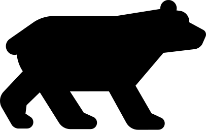 bear silhouette 2