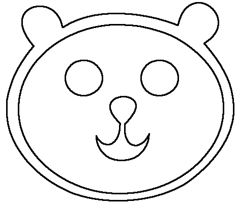 bear smiley