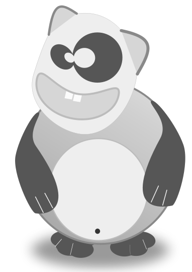 panda monster thingy