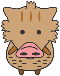 boar-clipart-front