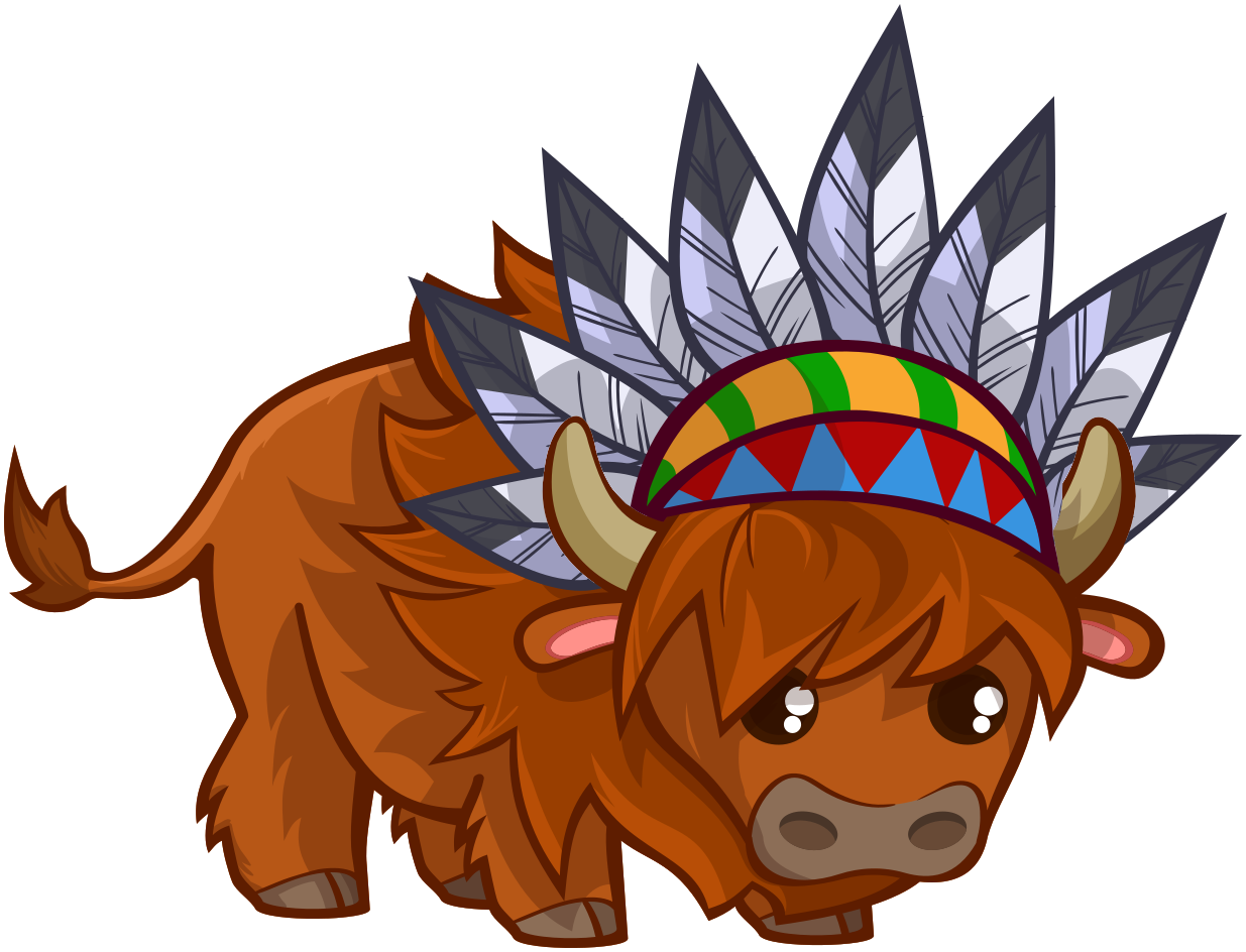 buffalo-w-headdress
