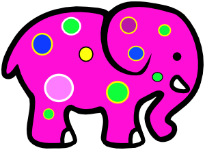 elephant psychedelic