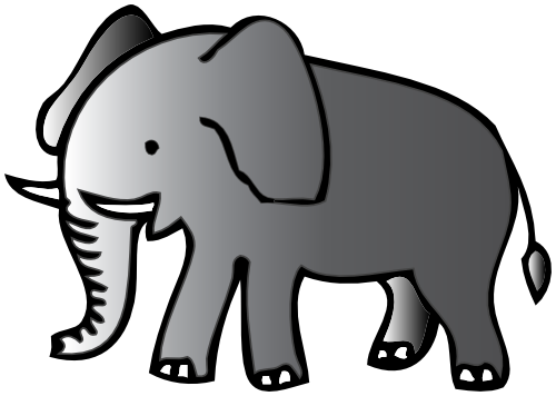 elephant vector