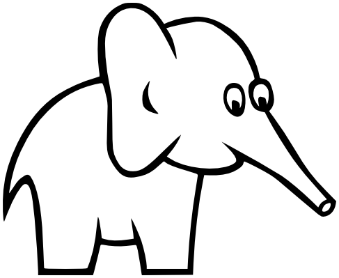 young cartoon Elephant