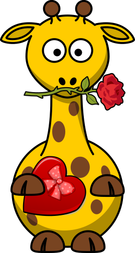 Giraffe-Valentine