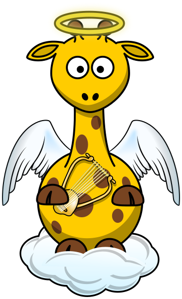 Giraffe angel