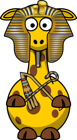 Giraffe pharaoh
