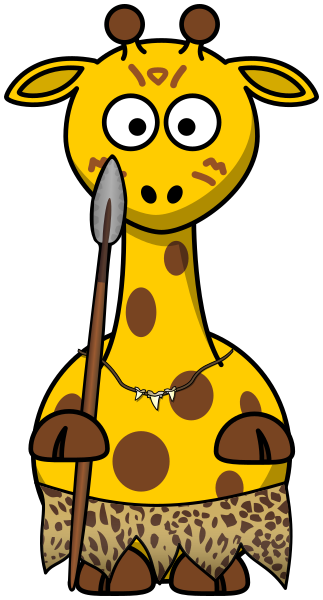 Giraffe wild