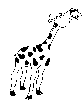 giraffe BW