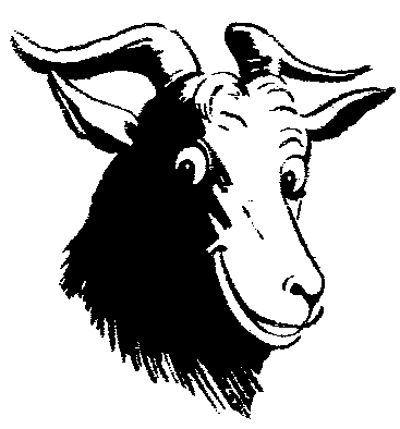 goat grin